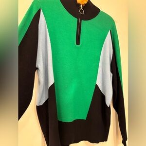 Half zip sweater